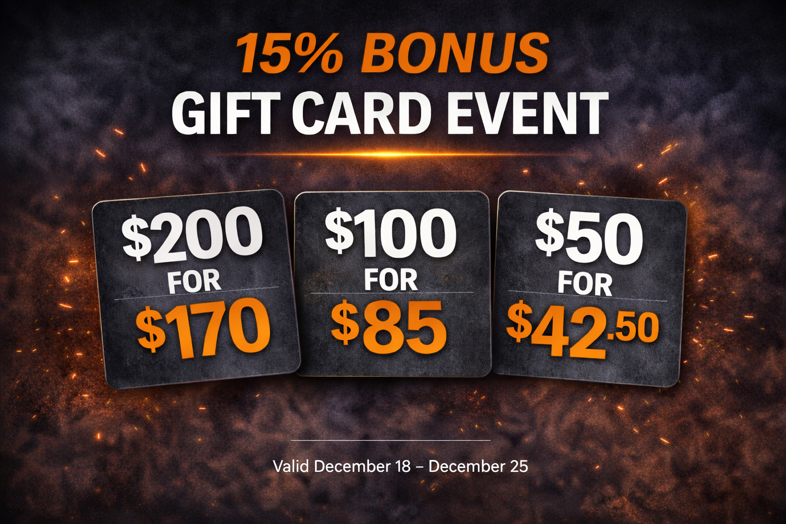 Kargo Gear Gift Card